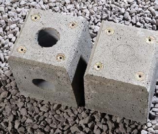 Concrete footings