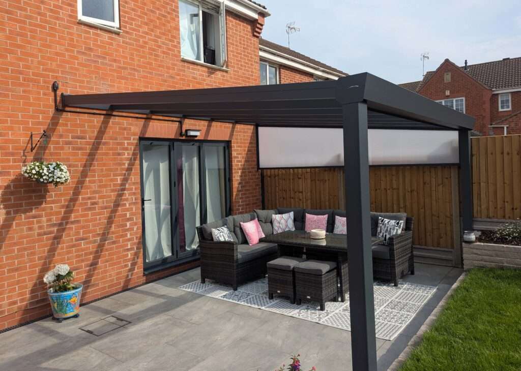 gironde glass roof veranda